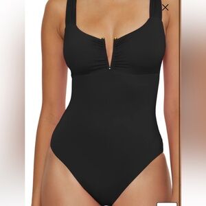 Becca Color Code V-Wire One-Piece Swimsuit-S